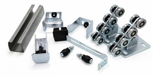 Комплект стандарт для откатных ворот с шиной 6 м + каркас 4000х2000 мм